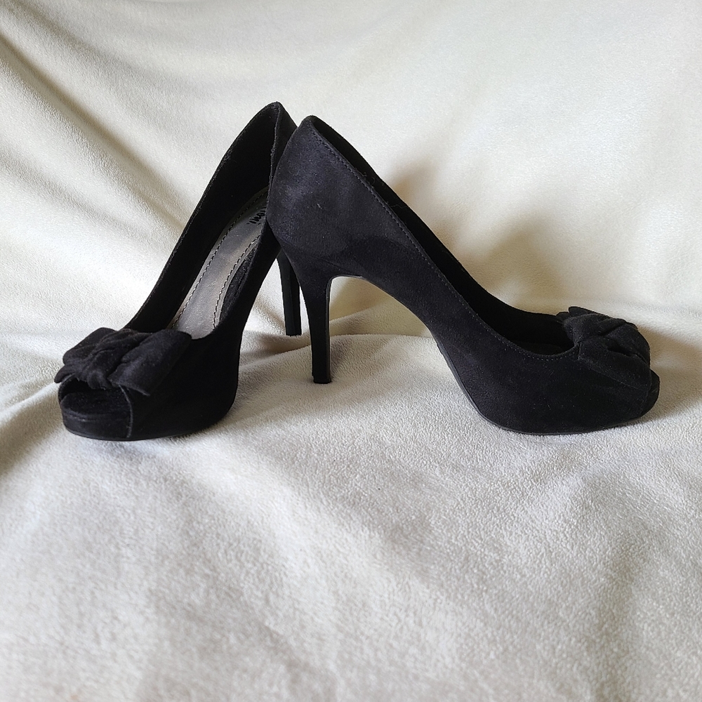 Black Suede Heels